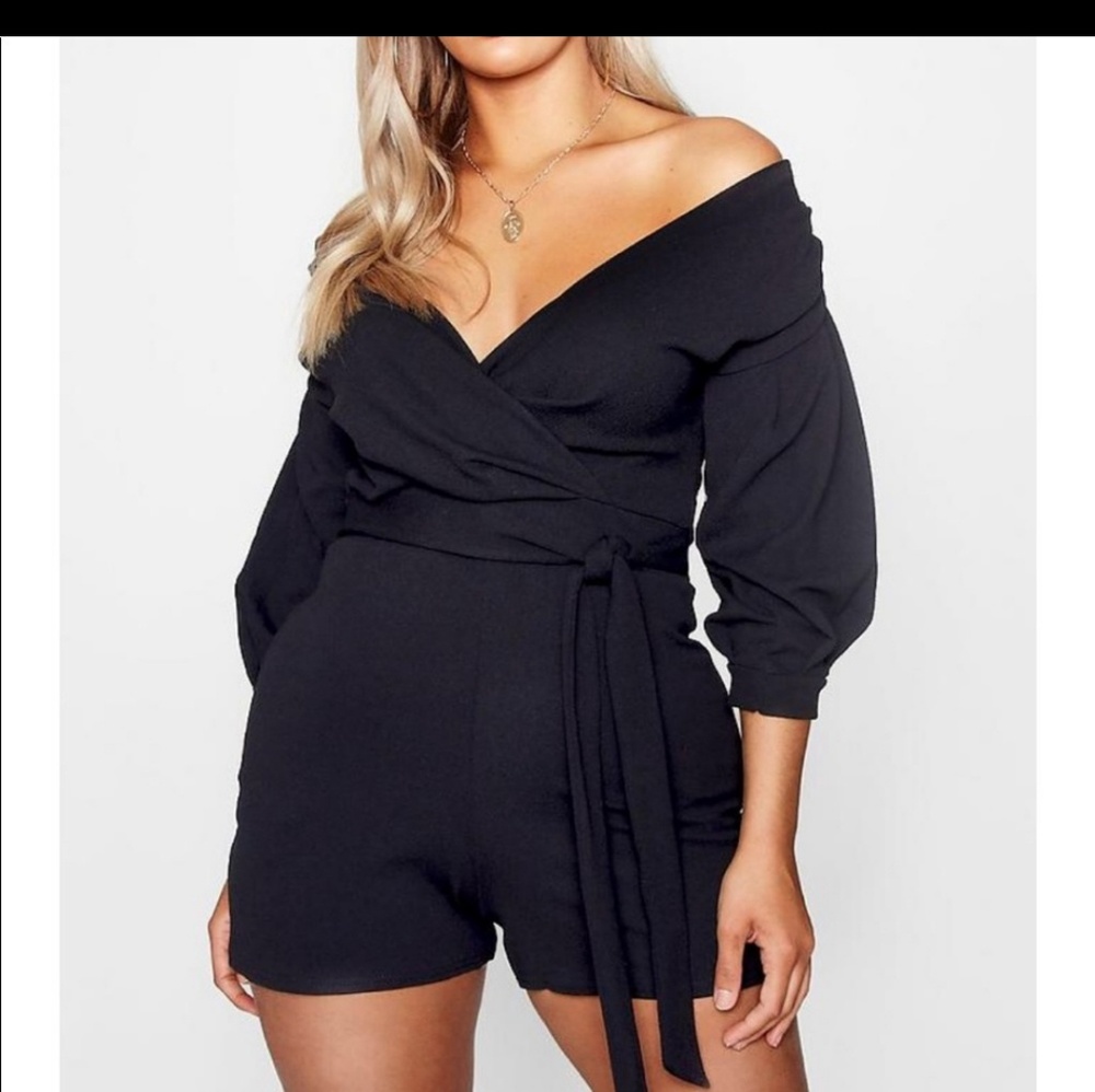 Boho sexy vneck romper